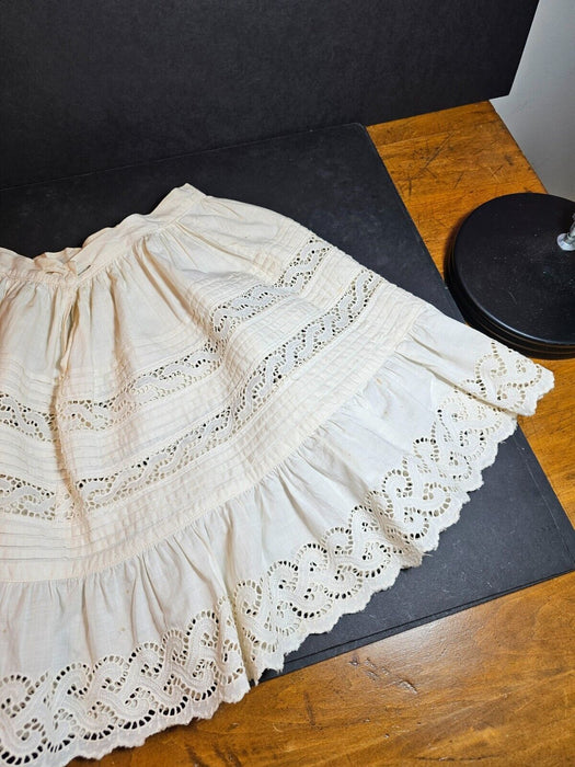 Victorian christening gown 3 piece outfit infant/toddler lace Button down., Antiques, David's Antiques and Oddities