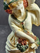 Salt figure of a woman 9.25" paint applied for hair and fruit, Antiques, David's Antiques and Oddities