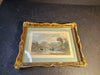 3 /T. Allom Hand Colored Lithographs/  7x9 frames have some damage see pics, Antiques, David's Antiques and Oddities