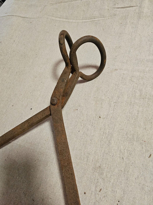 Ice tongs from amish country PA 22" Primitive steel, Antiques, David's Antiques and Oddities