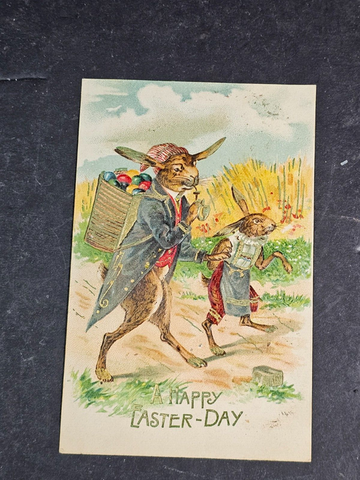 Early 1900s easter postcards from europe multi colored, Antiques, David's Antiques and Oddities