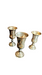 3 Sterling Silver Kiddush Cups Tallest are approx 2 1/2" in diameter, Antiques, David's Antiques and Oddities