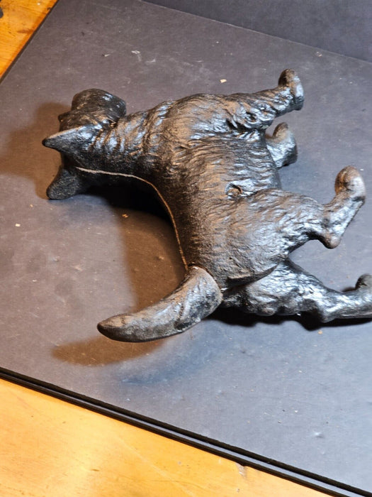 Cast iron scottie 193Os door stop. Approximately  9x11 inches, Antiques, David's Antiques and Oddities