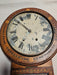 Awesome inlaid clock/28x10 /pendulum and key/front glass gone/superior clock co., Antiques, David's Antiques and Oddities