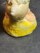 Donald Duck figure chalkware 1930s marked Walt Disney Yellow,Blue and white,, Antiques, David's Antiques and Oddities