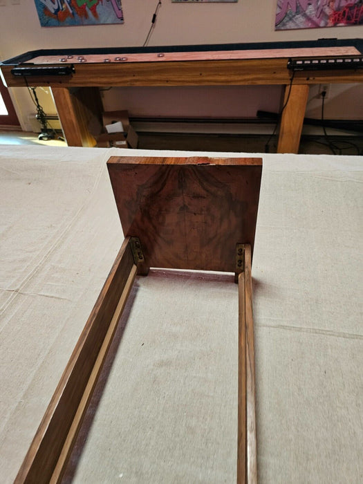 Art deco doll bed 10 x16 some veneer bubbled salesman sample ?