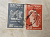 3 early  Israeli post covers from 1949/1950 . Recognised as a state. plus cards, Antiques, David's Antiques and Oddities