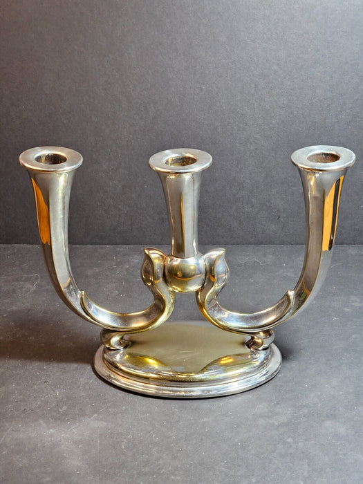 Candelabra by  WMF hallmark is made by Württembergische Metallwarenfabrik, Antiques, David's Antiques and Oddities