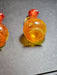 MCM Crackel Cruet Set. Bold Orange Color, Antiques, David's Antiques and Oddities