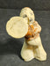 Salt figure of a boy playing tuba 4" Painted hat and jacket, Antiques, David's Antiques and Oddities