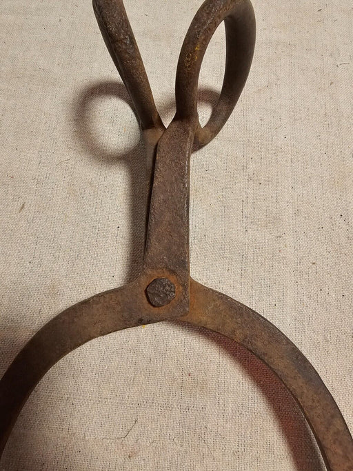 Ice tongs from Amish country Pa 17" Steel nice form, Antiques, David's Antiques and Oddities