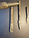 3 cold chisels /one curved and a very unusual hammer with company mark 1940s, Antiques, David's Antiques and Oddities