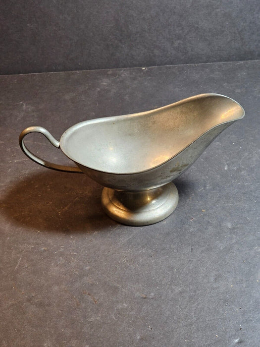 Crescent pewter gravy boat 3.5' High by 8 long", Antiques, David's Antiques and Oddities