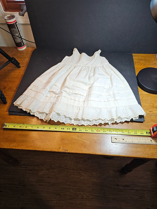 Victorian christening gown 3 piece outfit infant/toddler lace Button down., Antiques, David's Antiques and Oddities