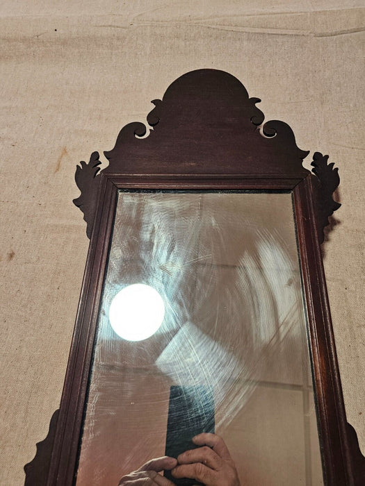 Early chippendale style mirror approx. 12x 12 great construction Original  wood, Antiques, David's Antiques and Oddities