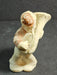 Salt figure of a boy playing tuba 4" Painted hat and jacket, Antiques, David's Antiques and Oddities