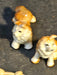 Ceramic dogs with bone/ tea set/delft tile/2 stangle sample flower pots/hairline, Antiques, David's Antiques and Oddities