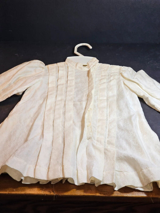 Victorian christening gown 3 piece outfit infant/toddler lace Button down., Antiques, David's Antiques and Oddities