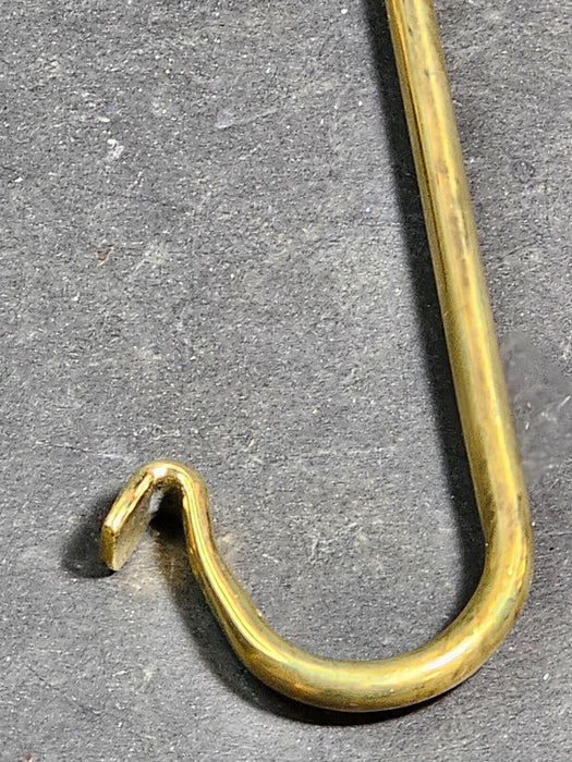 8 " brass extender hook new old stock from the 1980s. As found solid brass