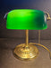 Desk light green shade 12" high 10 " wide 1980s works great as found, Antiques, David's Antiques and Oddities