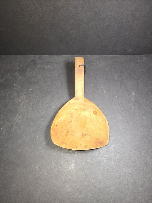 Butter paddle primitive small chip in wood nice arched handle, Antiques, David's Antiques and Oddities