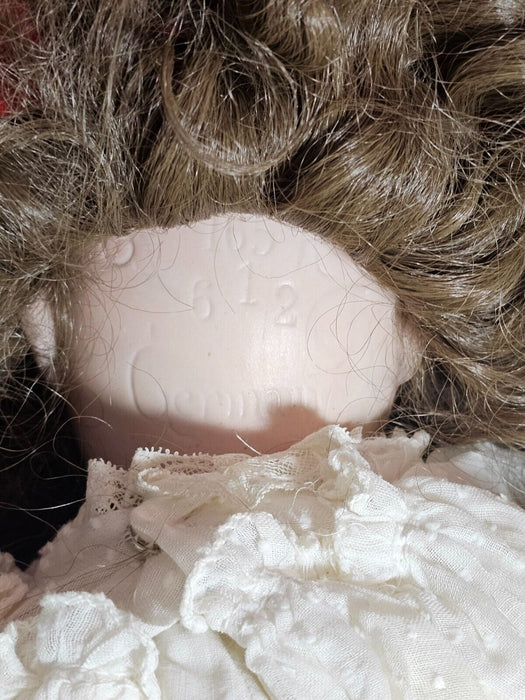 Bisque Doll 23 /22 " Marked G K Kestner/ Fully clothed nice wig perfect shape, Antiques, David's Antiques and Oddities