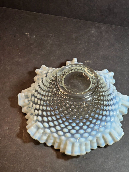 Bowl Hobnail Clear to Weight 9 " wide 4 " high gorges 1930s/40s, Antiques, David's Antiques and Oddities