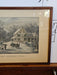 Currier Road winter. Great vintage reprint. 20.5 x15 with fr. 1940s, Antiques, David's Antiques and Oddities