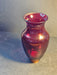 Ruby glass vase   8x5 ' /No damage/presents well, Antiques, David's Antiques and Oddities