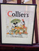 Framed  Colliers cover as found 195 x 15 1937 great imagery, Antiques, David's Antiques and Oddities