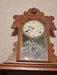 Ansonia walnut clock 20 x 15 as found/key and pendulum, Antiques, David's Antiques and Oddities