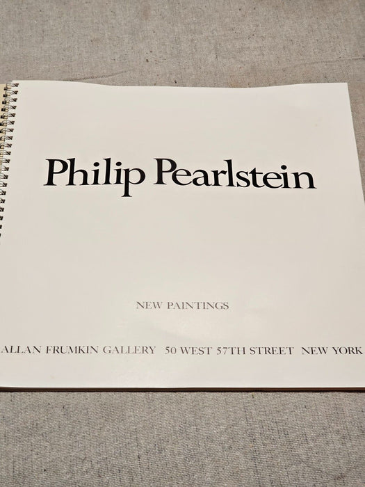 Catalog from the Philip Perlstein show from the early 80s 12 x12, Antiques, David's Antiques and Oddities