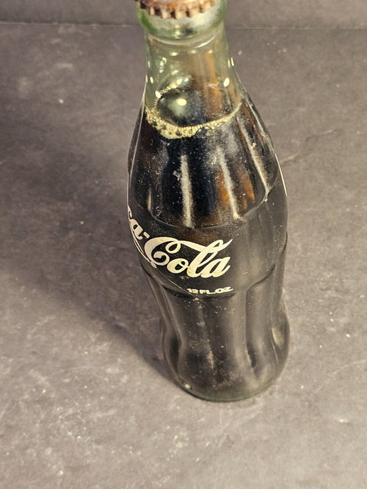 At least 50 year old coke bottle as found /Ogden Utah/still capped/10", Antiques, David's Antiques and Oddities