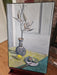 OIL PAINTING ON CANVAS, STILL LIFE, ARTIST SGINED LOWER RIGHT, APPROXIMATELY 25, Antiques, David's Antiques and Oddities