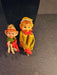 Pair of 1960s christmas pixies. 5 " Folded/ great classic item., Antiques, David's Antiques and Oddities