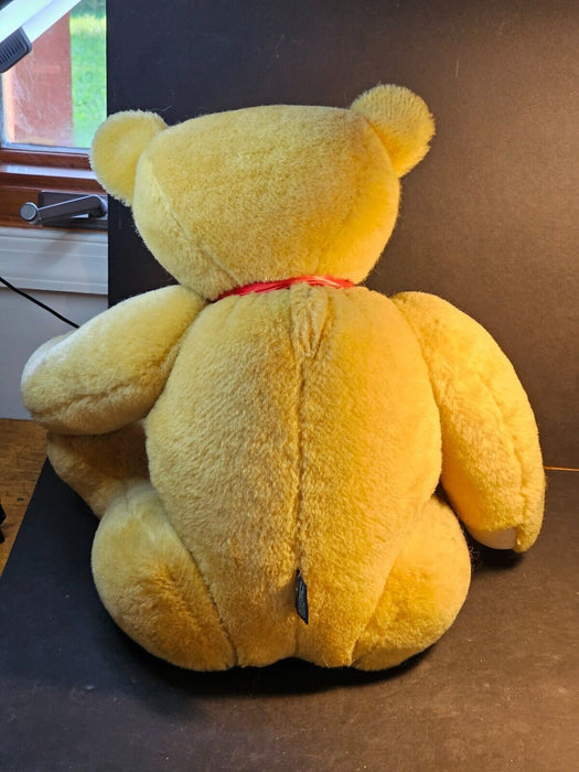 Limited edition Signed 244/1000 gund Classic 26 " extra large jointed teddy.