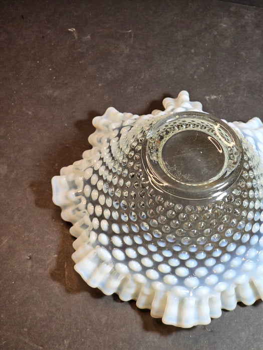 Bowl Hobnail Clear to Weight 9 " wide 4 " high gorges 1930s/40s, Antiques, David's Antiques and Oddities