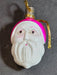 Santa bulb 2 faced both sides ( untested) nice shape milk glass 1930s/40s, Antiques, David's Antiques and Oddities