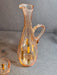 Mid Century Modern 15' Blown Decanter with Polished Pontil and 6 / 6 inch Goblet, Antiques, David's Antiques and Oddities