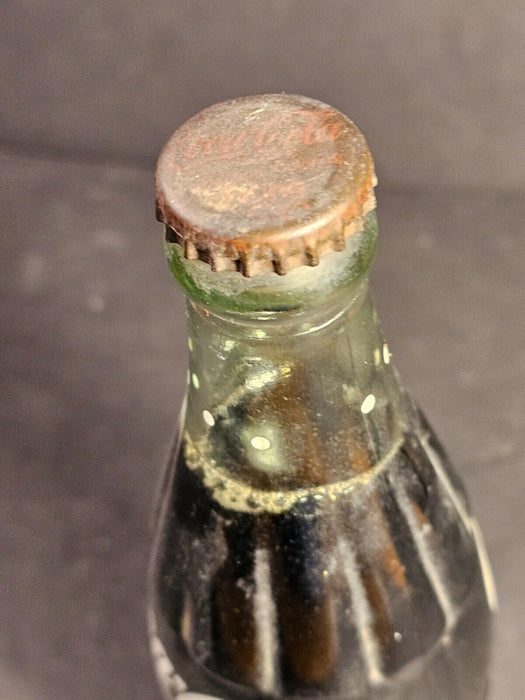 At least 50 year old coke bottle as found /Ogden Utah/still capped/10", Antiques, David's Antiques and Oddities