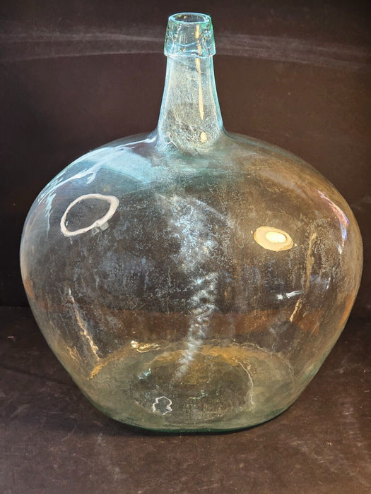 Demijohns Glass Bottle/ great old bottle/ large size/ 18 x 15 x12, Antiques, David's Antiques and Oddities