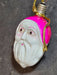 Santa bulb 2 faced both sides ( untested) nice shape milk glass 1930s/40s, Antiques, David's Antiques and Oddities