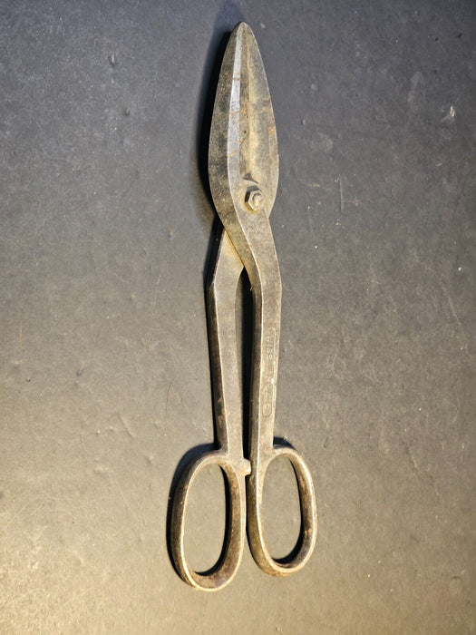 15 " steel wiss inland  snips/cast steel/ still  works, Antiques, David's Antiques and Oddities