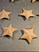 Tin stars 3 ' imported in the 1980s/ primitive/ very cool/10 in all, Antiques, David's Antiques and Oddities