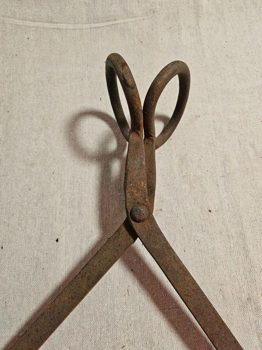 Ice tongs from amish country PA 22" Primitive steel, Antiques, David's Antiques and Oddities