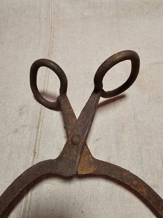 ice tongs 16 " Aish Country Pa as found /primitive, Antiques, David's Antiques and Oddities