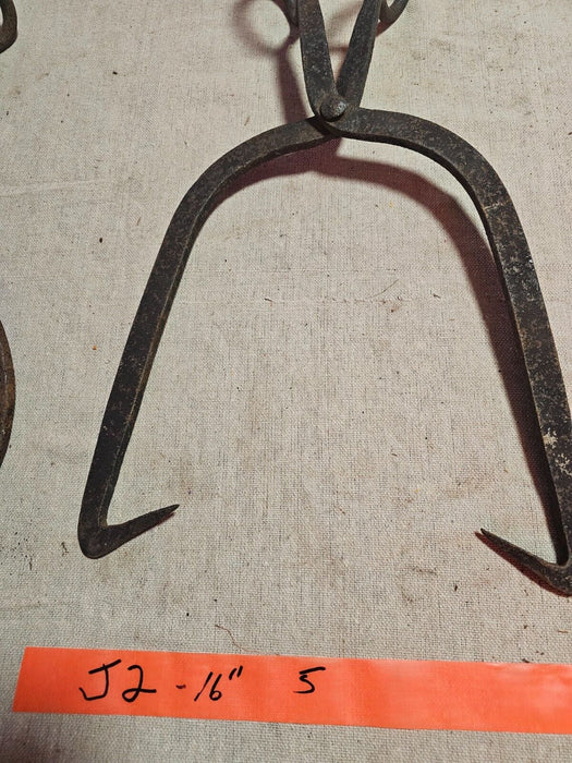 ice tongs 16 " Aish Country Pa as found /primitive, Antiques, David's Antiques and Oddities