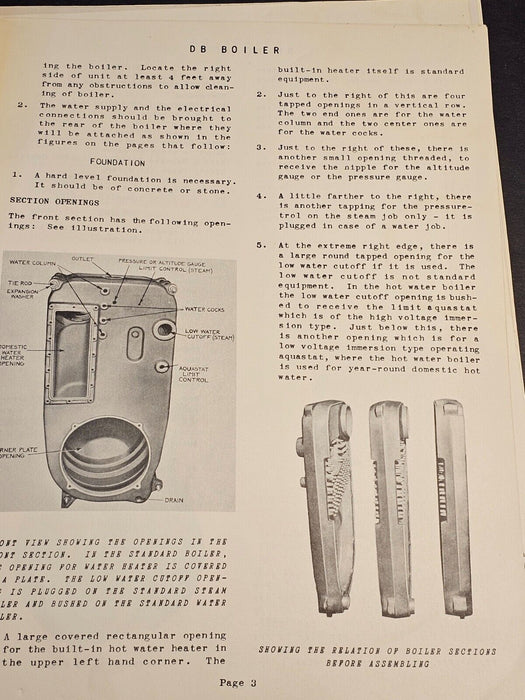 Early furnace literature from the 1950s 9x11, Antiques, David's Antiques and Oddities