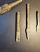 3 cold chisels /one curved and a very unusual hammer with company mark 1940s, Antiques, David's Antiques and Oddities