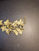 3 candle Brass leaf candle holder/solid brass at least 35 yrs old, Antiques, David's Antiques and Oddities